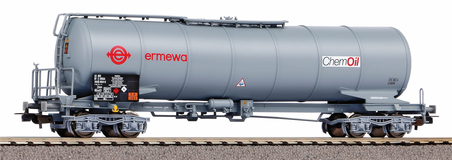 Piko HO 58970 Gravity Tank Car ERMEWA Chemoil VI