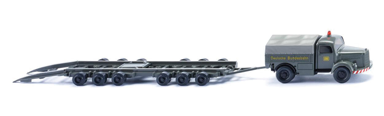 Wiking HO 59003 Wagon-Carrying Rd Trailer