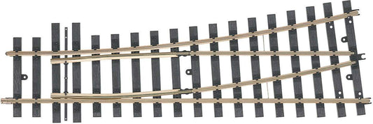 Marklin 1 59088 Left Turnout -- 15 Degrees 1,394mm 54-7/8 Radius