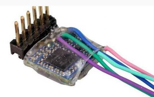 ESU N 59857 LokPilot 5 micro DCC, 6-pin Direct 90 degrees, Retail, Gauge N, TT