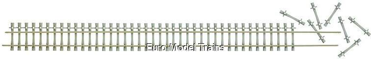 Marklin 1 59989 Concrete Tie Track Kit -- Includes 2 35-7/16  90cm Rails, 48 Ties, 6 Joiners (H1027-2)
