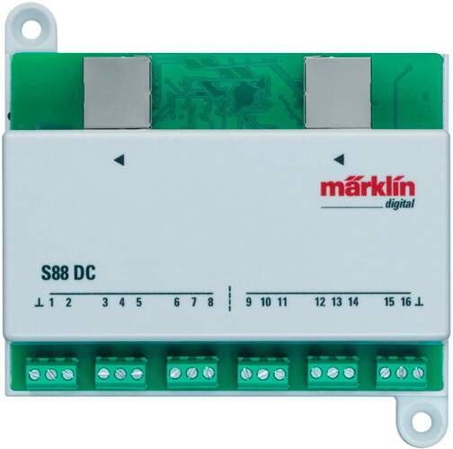 Marklin HO 60882 S 88 Decoder/Feedback Module for 2-Rail DC Layouts