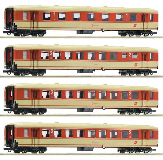 Roco HO 6200026 4-piece set 1: 'Jaffa Express'  ÖBB                 era IV DC 2024 New Item