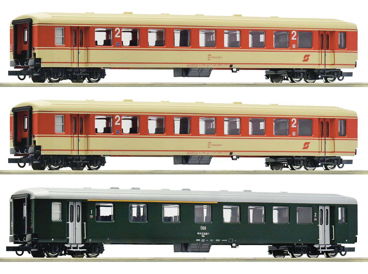 Roco HO 6200027 3-piece set 2: 'Jaffa Express'  ÖBB                 era IV DC 2024 New Item