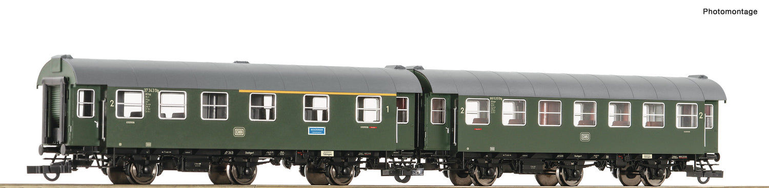 Roco HO 6200038 2-piece set 1: Conversion  coaches  DB               era IV DC 2024 New Item