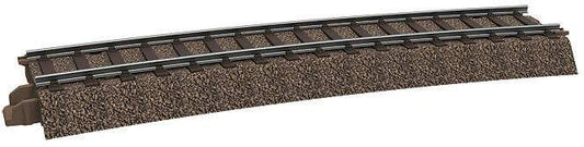 Trix 62315 C Track -- R3 Curved, 20 1/4 515mm Radius, 15 Degrees