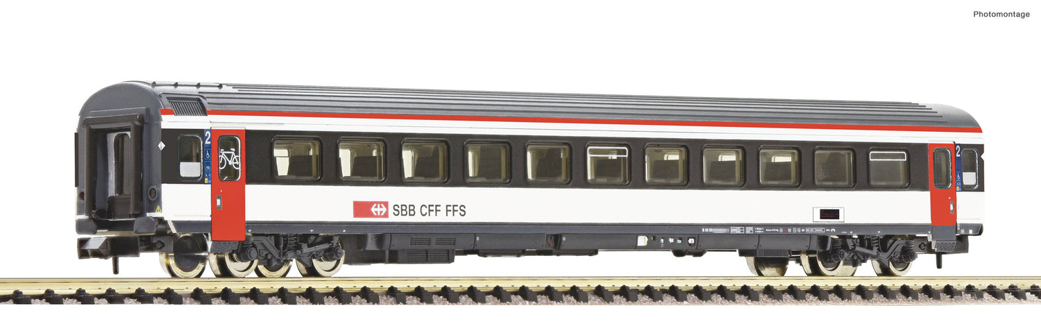 Fleischmann N 6260016 2nd class passenger coach  SBB  era VI DC 2023 New Item