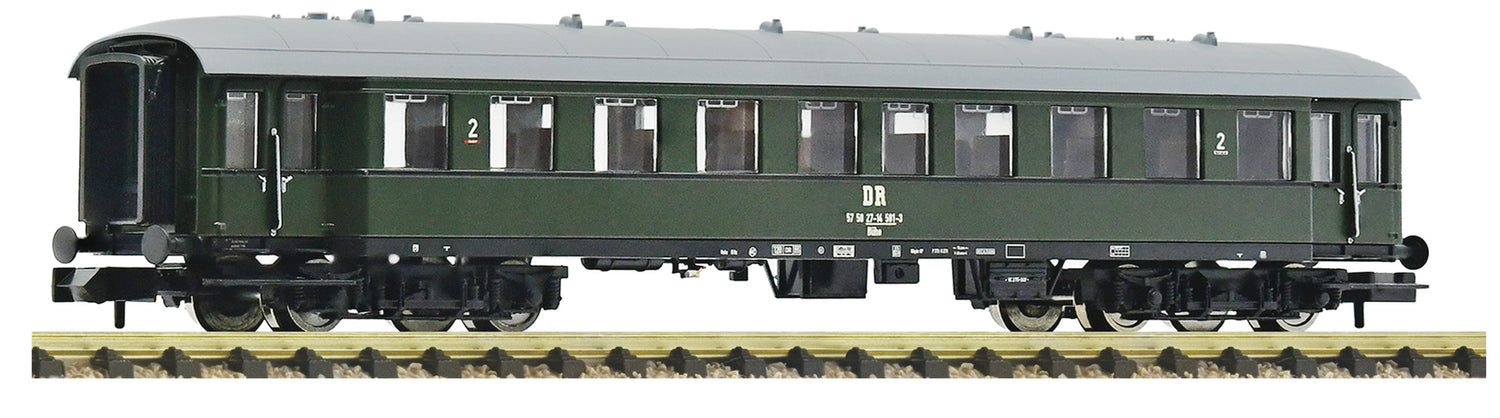 Fleischmann N 6260020 Express train coach 2nd c lass  DR                   era IV DC 2024 New Item