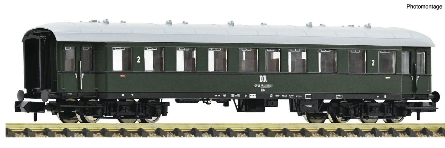 Fleischmann N 6260021 Express train coach 2nd c lass  DR                   era IV DC 2024 New Item