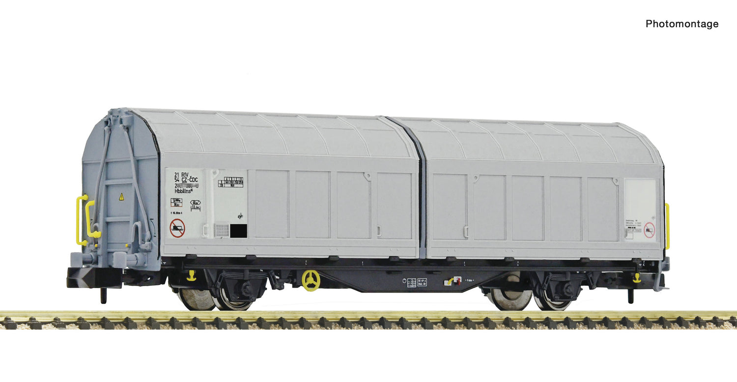 Fleischmann N 6660010 Sliding-wall wagon  CD                               era V DC 2024 New Item