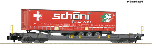 Fleischmann N 6660038 Pocket wagon T5  Hupac                               era VI DC 2024 New Item