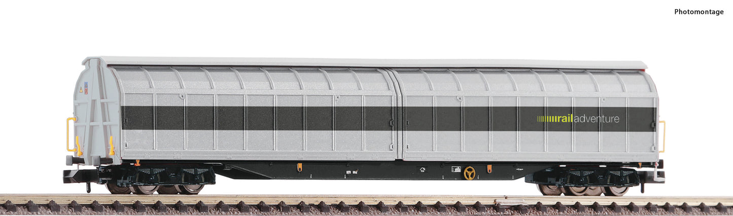 Fleischmann N 6660068 Large-capacity sliding-wa ll wagon  Railadventure    era VI DC 2024 New Item