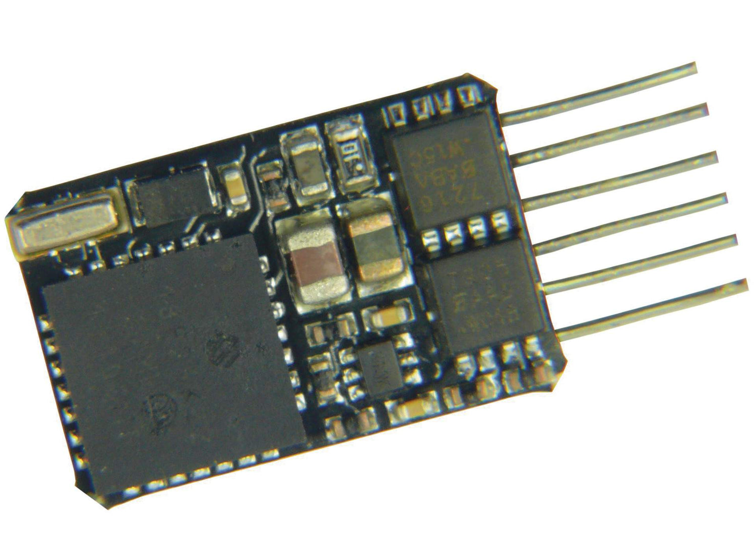 Fleischmann HO 686101 6-pin decoder, straight pins (NEM 651)