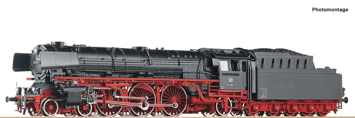 Roco HO 70051 Steam locomotive 011 062-7 DB  era IV DC 2023 New Item