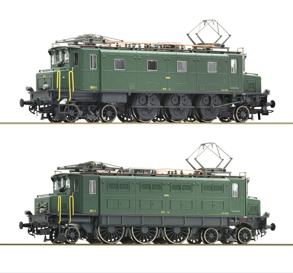 Roco HO 70087 Electric locomotive Ae 3/6 Electric locomotive Ae 3/6 10639 of the Swiss Federal Railways. era V DC Q2 2022 New Item