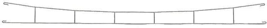 Marklin HO 70253 Marklin HO Catenary -- Catenary Wire   Length: 9-15/16  (For C Track)  Pkg(5)
