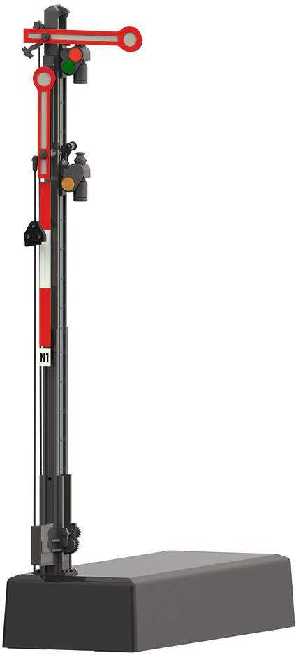 Marklin HO 70413 Hp 0 - Hp 1 - Hp2 Narrow Mast Home Signal