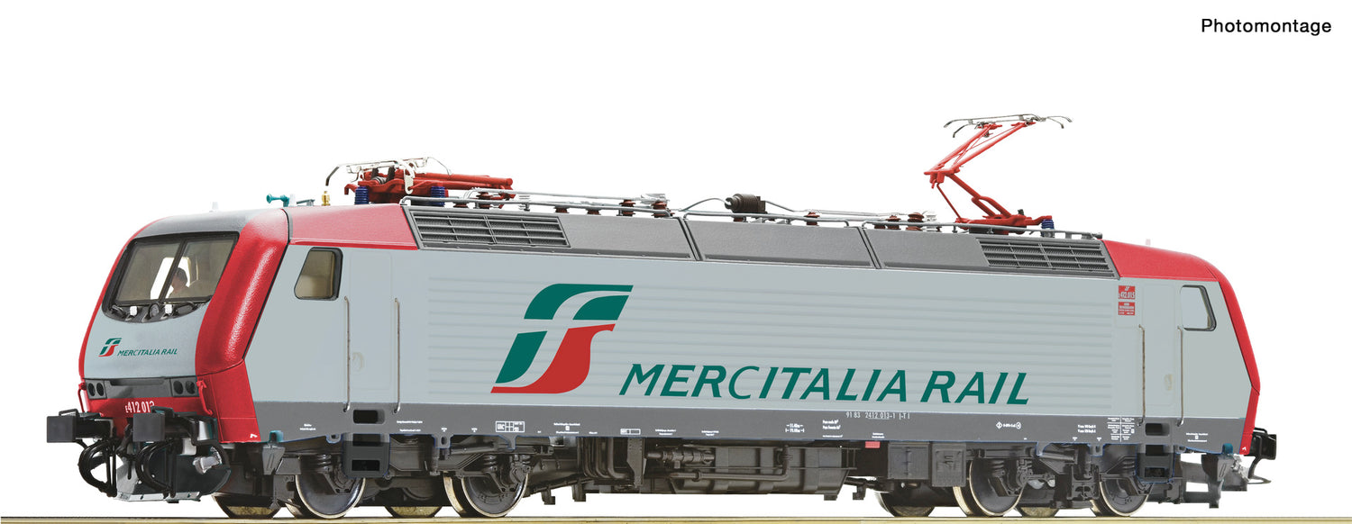 Roco HO 70464 Electric locomotive E412  013  Mercitalia Rail       era VI DC 2024 New Item