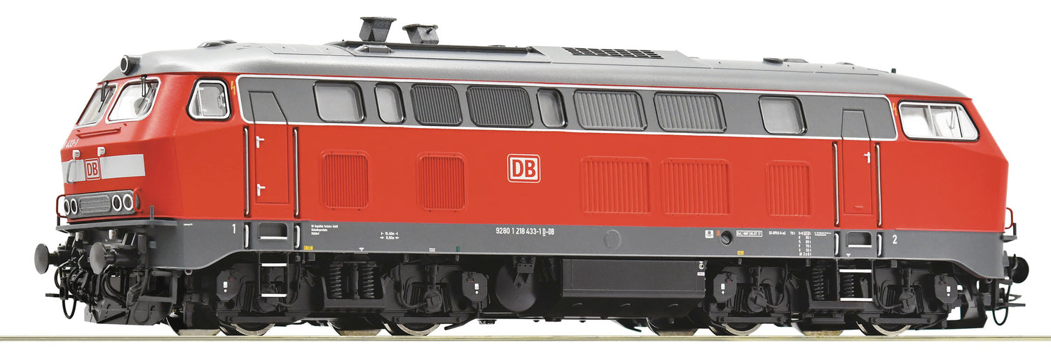 Roco HO 70767 Diesel locomotive 218 433-1  DB AG  era VI DC 2023 New Item