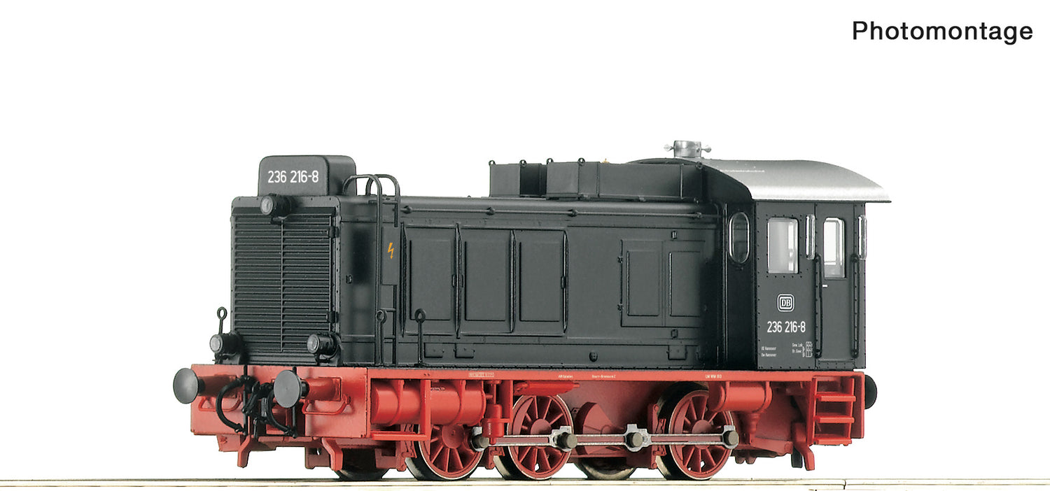 Roco HO 70801 Diesel locomotive 236 216-8  DB  era IV DCC 2023 New Item