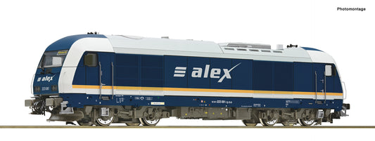 Roco HO 70943 Diesel locomotive 223 081-1  alex  era VI DC 2023 New Item