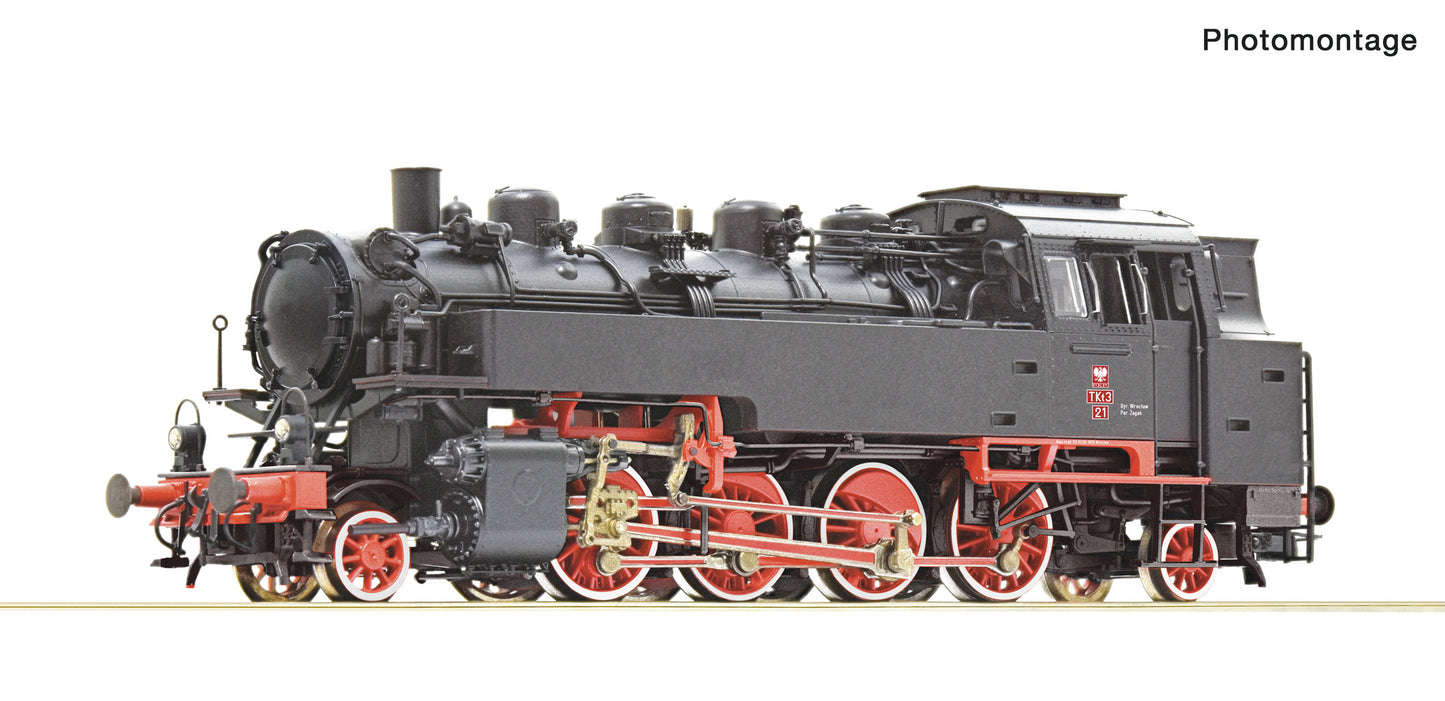 Roco HO 7110002 Steam locomotive TKt3  PKP  era III DCC 2023 New Item