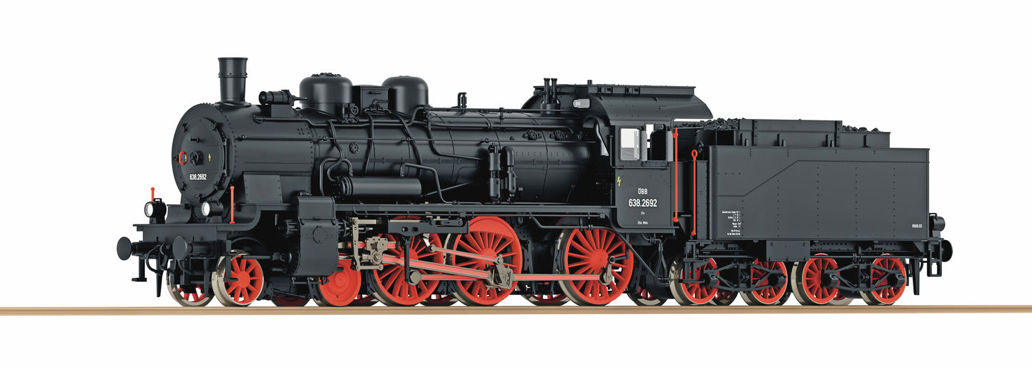 Roco HO 71393 Steam locomotive 638.2692   ÖBB                      era III DC 2024 New Item