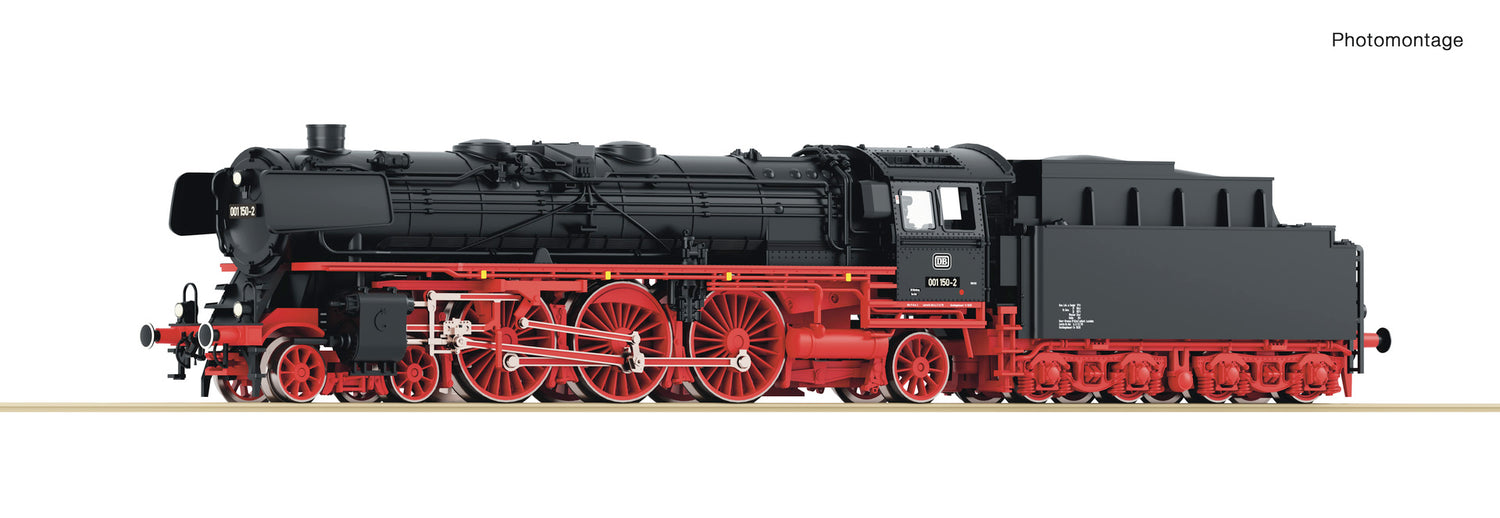 Fleischmann N 714500 Steam locomotive 001 150- 2  DB                      era IV DC 2024 New Item