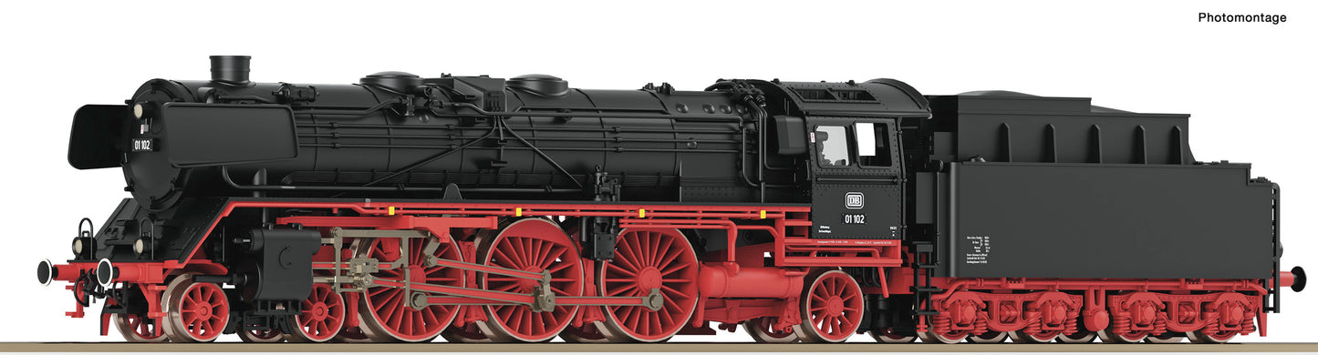 Fleischmann N 714505 Steam locomotive 01 102  DB  era IV DC 2023 New Item