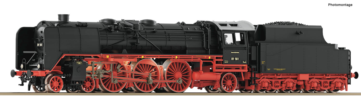 Fleischmann N 714573 Steam locomotive 01 161  DRG  era II DCC 2023 New Item