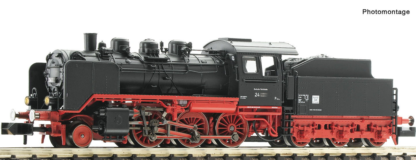 Fleischmann N 7160006 Steam locomotive class 24  DR  era III DC 2023 New Item