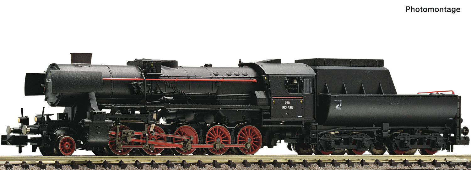 Fleischmann N 7160011 Steam locomotive class 52   ÖBB                      era III-IV DC 2024 New Item