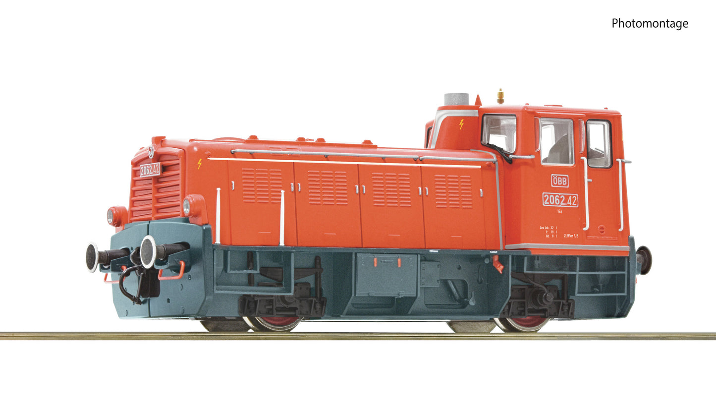 Roco HO 72005 Diesel locomotive class 2062  ÖBB  era III DCC Q3 2022 New Item