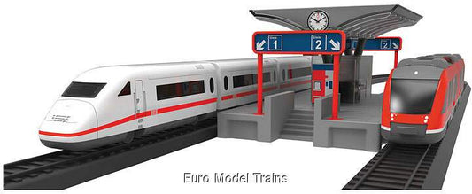 Marklin HO 72213 Station Platform w/Working Light - My World -- Kit