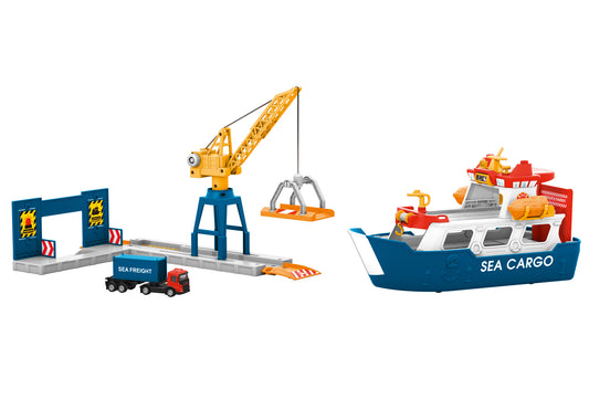 Marklin HO 72223 Märklin my world Freight Ship and Harbor Crane 2021 New Item