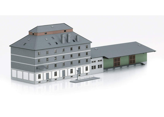 Marklin HO 72706 Raiffeisen Warehouse with Market -- Laser-Cut Kit -