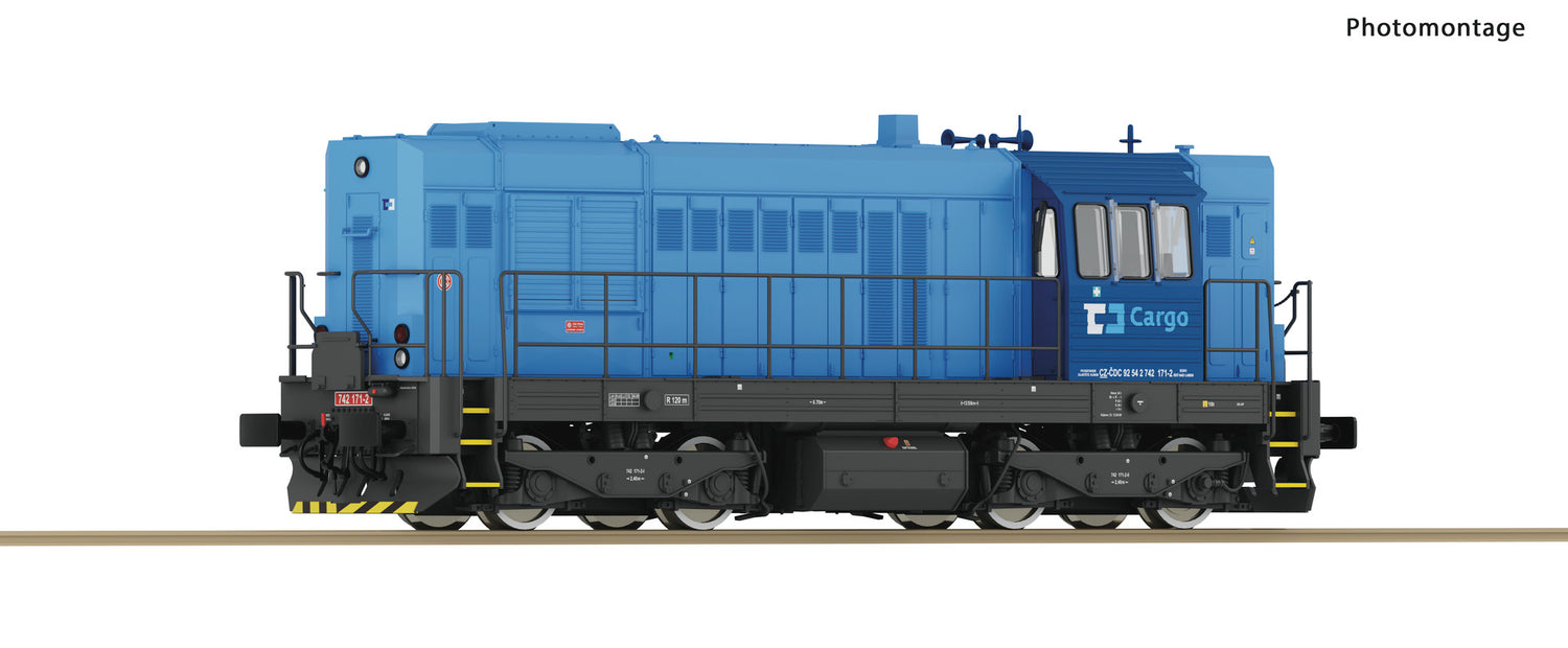 Roco HO 7300004 Diesel locomotive 742 171-2  CD Cargo               era VI DC 2024 New Item