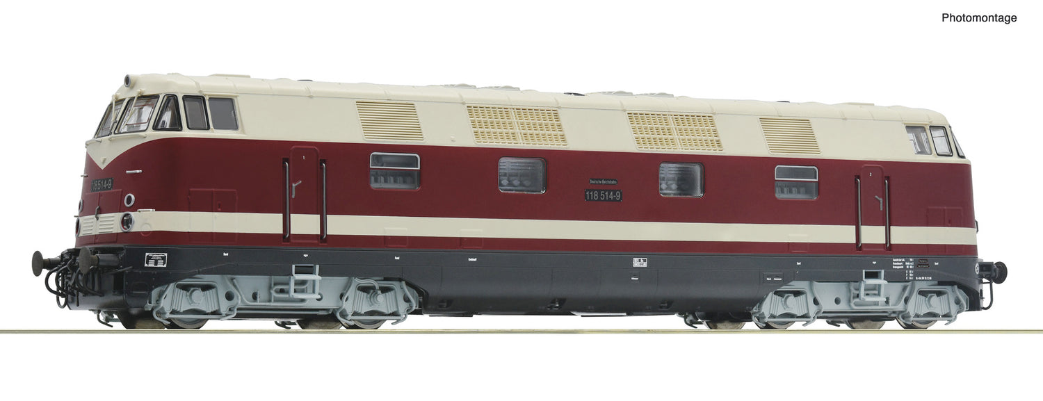 Roco HO 7300032 Diesel locomotive class V  180  DR                   era IV DC 2024 New Item