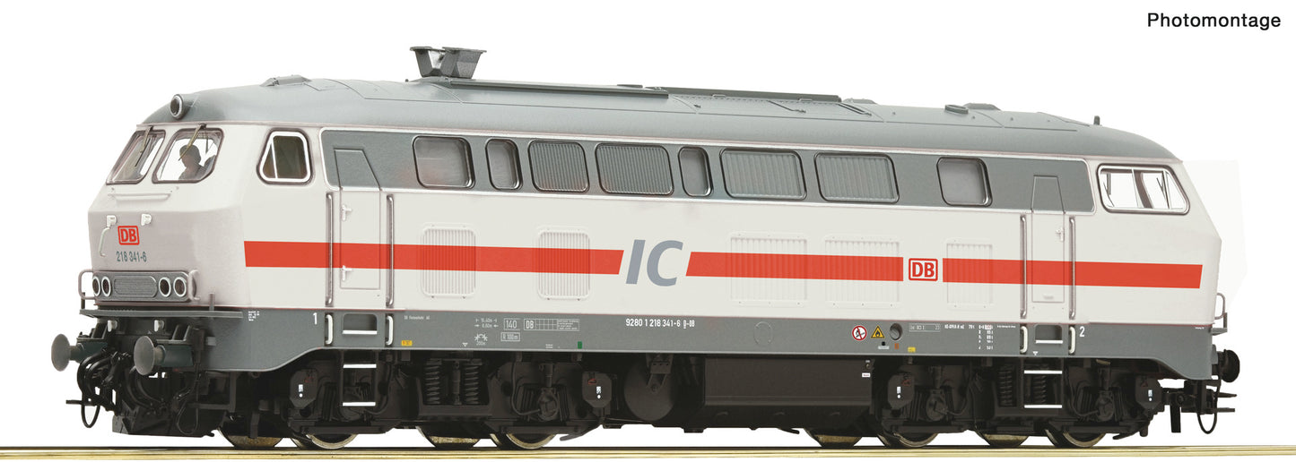 Roco HO 7300035 Diesel locomotive 218 341-6  DB AG                  era VI DC 2024 New Item