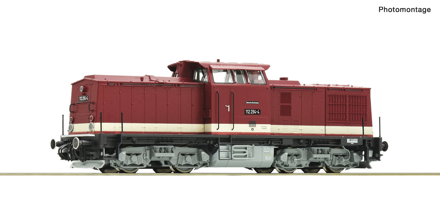 Roco HO 7310011 Diesel locomotive 112 294-4 DR  era IV DCC 2023 New Item