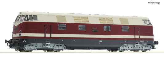 Roco HO 7320032 Diesel locomotive class V 180 DR era III AC Sound 2024 New Item