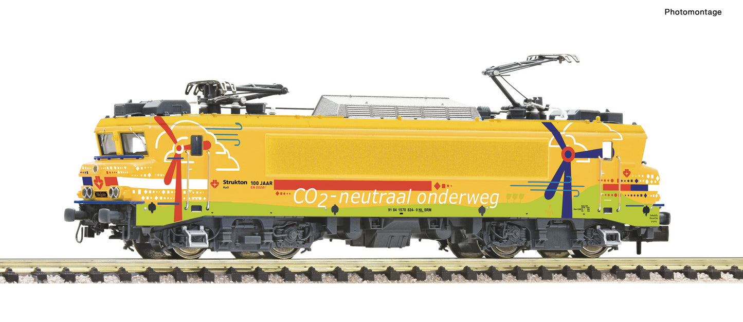 Fleischmann N 732176 Electric locomotive “Nicole”  Strukton Rail  era VI DCC 2023 New Item