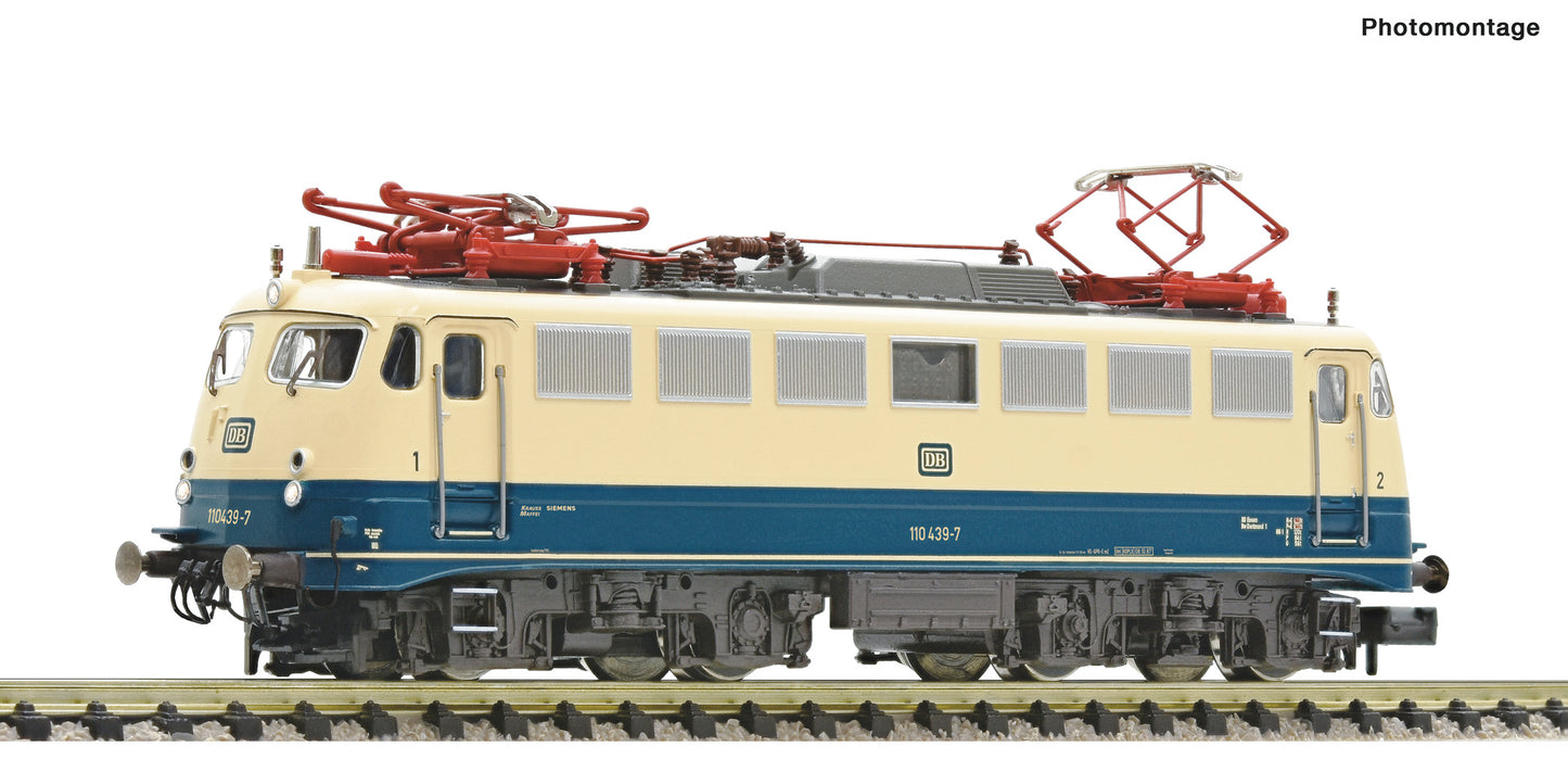 Fleischmann N 733881 Electric locomotive 110 439-7  DB  era IV DCC 2023 New Item