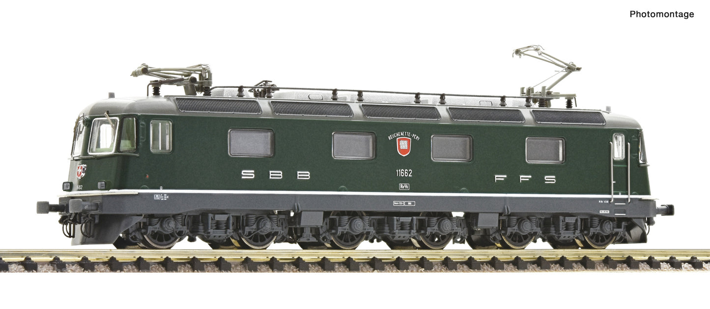 Fleischmann N 734126 Electric locomotive Re 6/ 6 11662  SBB               era V-VI DC 2024 New Item