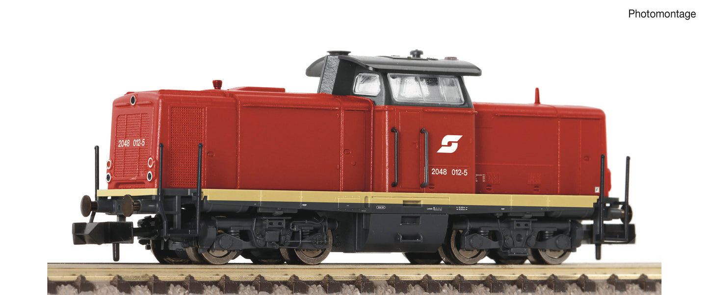 Fleischmann N 7360014 Diesel locomotive class 2 048  ÖBB                   era V DC 2024 New Item