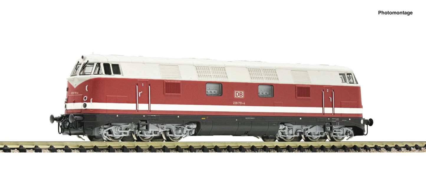 Fleischmann N 7370005 Diesel locomotive 228 751 -4 DB AG                   era V DC 2024 New Item