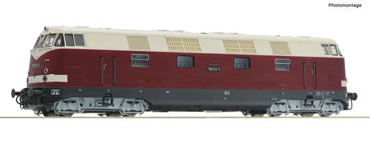 Roco HO 73897 Diesel locomotive 118 512-3 DR era IV DCC Q2 2022 New Item