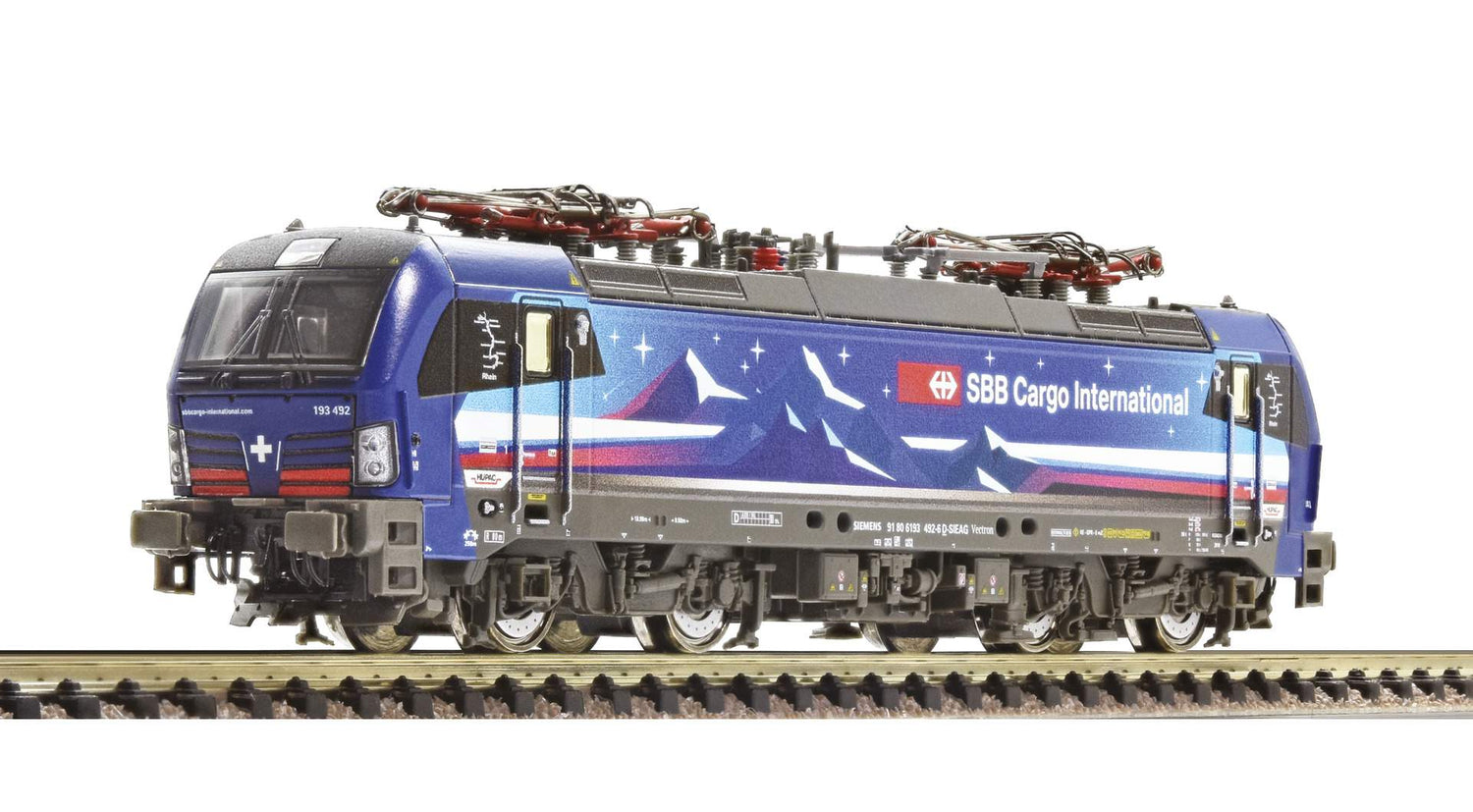 Fleischmann N 739390 Electric locomotive class 193, HUPAC DCC Sound