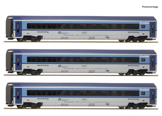 Roco HO ~AC 74069 ~AC 3 piece set: ?Railjet? 2021 New Item