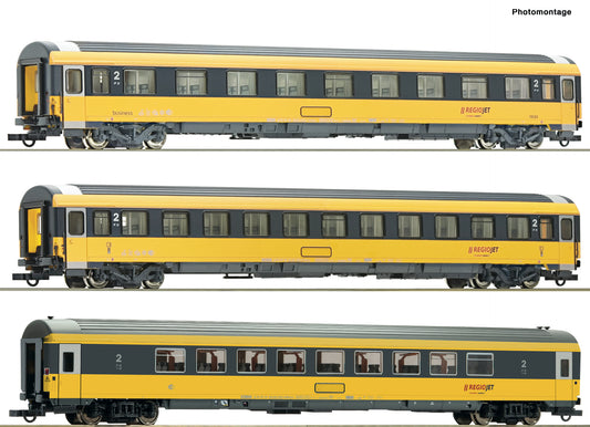 Roco HO 74183 3 piece set: Passenger coaches 2021 New Item